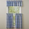 Wicklow Check Tiers - 36"L - China Blue