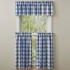Wicklow Check Tiers - 36"L - China Blue