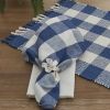 Wicklow Check Napkin - China Blue