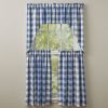 Wicklow Check Tiers - 36"L - China Blue