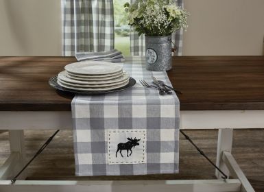Wicklow Yarn Table Runner - 36"L - Dove