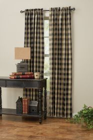 Wicklow Lined Panels - 84"L - Black