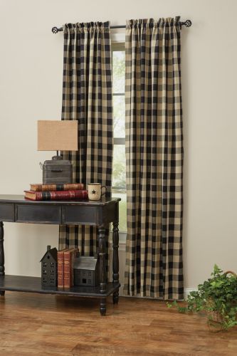 Wicklow Lined Panels - 84"L - Black