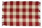 Wicklow Yarn Placemat - Garnet