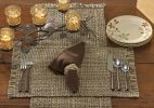 Tweed Placemat - Espresso