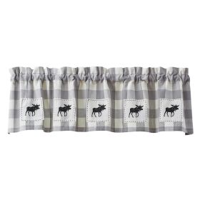 Wicklow Moose Patch Lined Valance