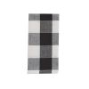 Wicklow Check Napkin - Black & Cream