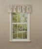 Herb Embroidered Lined Valance