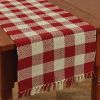 Wicklow Yarn Table Runner - 36"L - Garnet