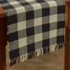 Wicklow Yarn Table Runner - 54"L - Black