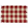 Wicklow Yarn Placemat - Garnet