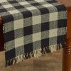 Wicklow Yarn Table Runner - 36"L - Black