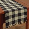 Wicklow Yarn Table Runner - 36"L - Black