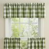 Wicklow Check Valance - 14"L - Sage