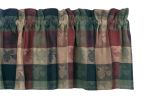 Pinecone Valance - 14"L