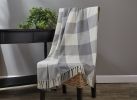 Wicklow Check Throw - Dove