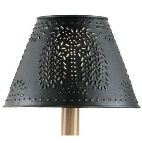 Metal Willow Shade - 12" - Black