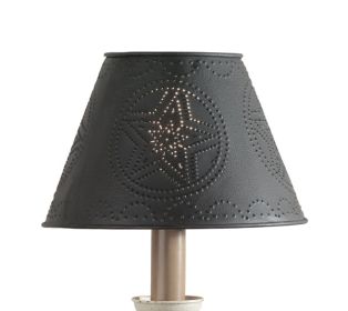 Metal Star Shade - 6" - Black