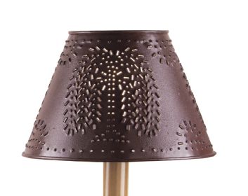 Metal Willow Shade - 12" - Red