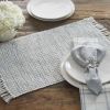 Basketweave Placemat - Rain