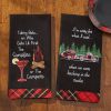 I'M Sorry Appliqued Dishtowel