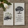 Family Tree Printed Dishtowel
