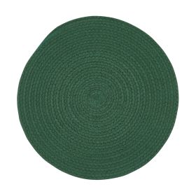 Essex  Round Placemat - Green