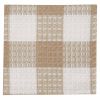 Wicklow Check Dishcloth - Natural