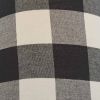 Wicklow Check Lampshade 14" - Black & Cream