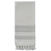 Kyla Woven Towel - Pebble