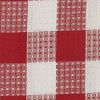 Wicklow Check Waffle Dishtowel - Red & Cream