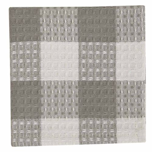 Wicklow Check Dishcloth - Dove