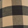 Wicklow Check Lampshade 14" - Black