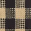 Wicklow Check Waffle Dishtowel - Black