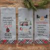 Fire Pit Rules Embroidered Dishtowel