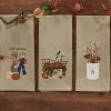 Scarecrow Welcome Dishtowel