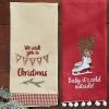 Wish You A Merry Dishtowel
