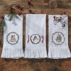 Farmhouse Joy Printed Embroidered Flour Sack Dishtowel