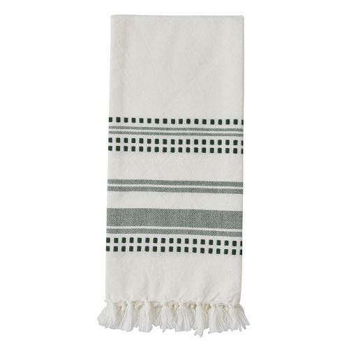 Kyla Woven Towel - Forest