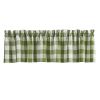Wicklow Check Valance - 14"L - Sage