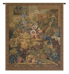 Bouquet Et Cadres Italian Wall Tapestry
