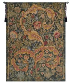 Acanthe Green Small French Tapestry
