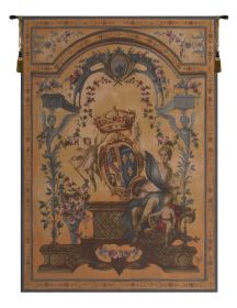 Dame Au Blason French Tapestry