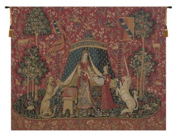 A Mon Seul Desir IV Tapestry Wall Hanging