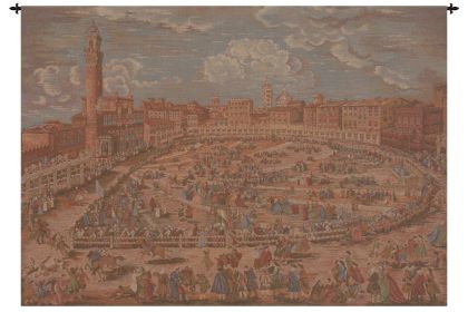 Siena Town Square Italian Wall Tapestry