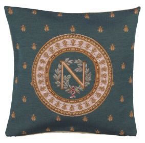 Blue Napoleon French Cushion Cover