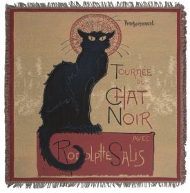 Chat Noir European Throw