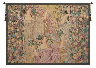 Primavera Horizontal Italian Wall Tapestry