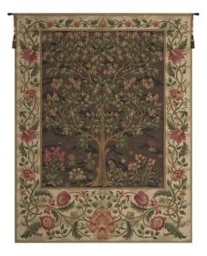 Tree of Life Beige I European Tapestry