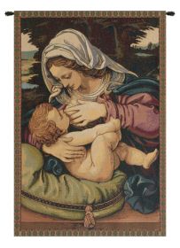 Madonna del Cuscino Italian Wall Tapestry